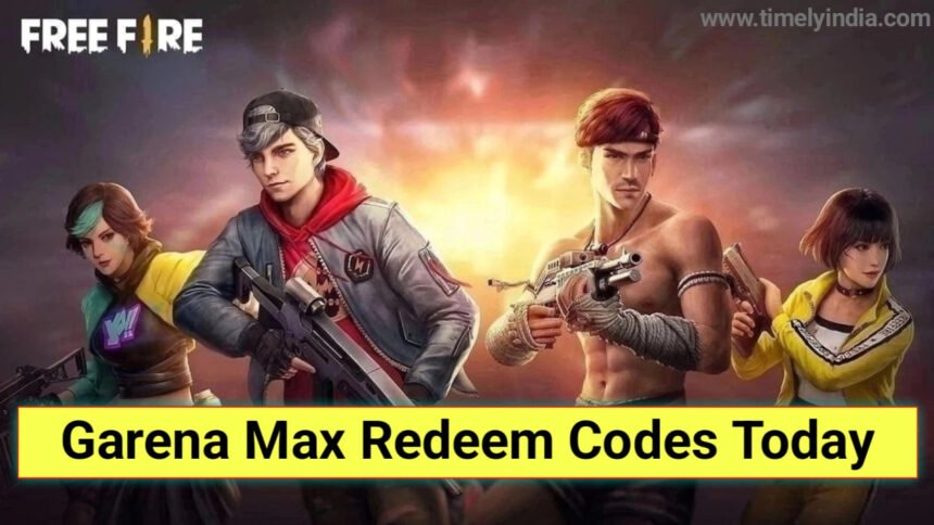 Garena Free Fire Max Redeem Codes Today min