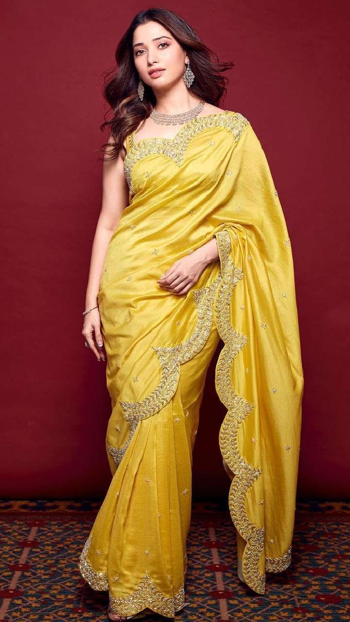 Tamannaah Bhatia'S 6 Sarees To Shine On Women'S Day In Office
