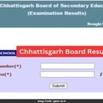 CGBSE Result 2026 OUT CG Board 10th 12th result de