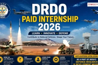 DRDO Paid Internship 2026 – Rs 30000 Stipend, 6 Months, Apply by May 15 at drdo.gov.in