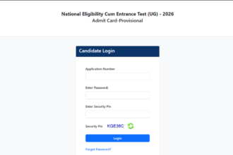 NEET UG Admit Card 2026 OUT at neet.nta.nic.in – Download Now for May 3 Exam