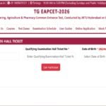 TS EAMCET 2026 Engineering Hall Ticket releasing today at eapcet.tgche.ac.in – Exam May 9 to 11