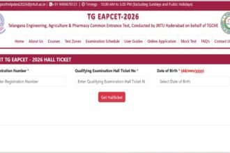 TS EAMCET 2026 Engineering Hall Ticket releasing today at eapcet.tgche.ac.in – Exam May 9 to 11