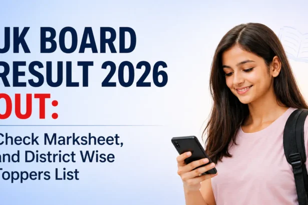Check UK Board Result 2026 by Roll Number at uaresults.nic.in and ubse.uk.gov.in