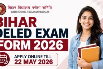 Bihar DElEd Exam Form 2026 official notification by BSEB