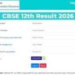 CBSE 12th Result 2026