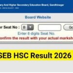 GSEB HSC Result 2026 link