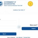 MHT CET Hall Ticket 2026 2nd Attempt PCB Admit Card Download at cetcell.mahacet.org window