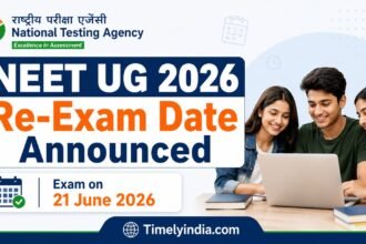 NEET UG Re-Exam Date 2026 announced