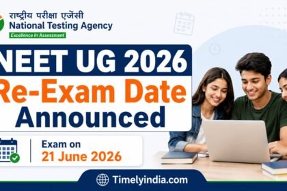 NEET UG Re-Exam Date 2026 announced