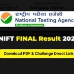 NIFT Final Result 2026 Date: How To Download, Direct Link