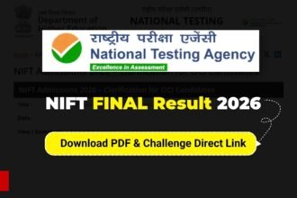 NIFT Final Result 2026 Date: How To Download, Direct Link