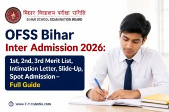 OFSS Bihar Inter Admission 2026