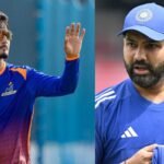 Allah Ghazanfar vs Rohit Sharma