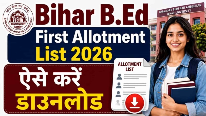 Bihar B.Ed First Allotment List 2026: काउंसलिंग के बाद इस दिन जारी होगी पहली कॉलेज अलॉटमेंट लिस्ट, यहाँ देखें डायरेक्ट लिंक 1 Bihar B.Ed First Allotment List 2026