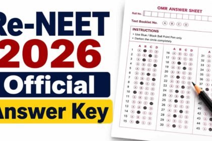 NEET UG Re-Exam Answer Key 2026 OUT