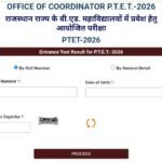 Rajasthan PTET Result 2026 Link