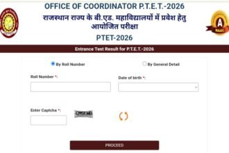 Rajasthan PTET Result 2026 Link