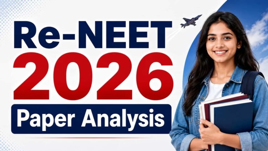 Re-NEET 2026 Paper Analysis: समाप्त हुई परीक्षा, छात्रों ने बताया 3 मई से भी कठिन था पेपर; फिजिक्स और केमिस्ट्री ने छुड़ाए पसीने 1 Re-NEET 2026 Paper Analysis