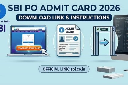 SBI PO Admit Card 2026