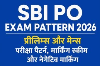 SBI PO Exam Pattern 2026