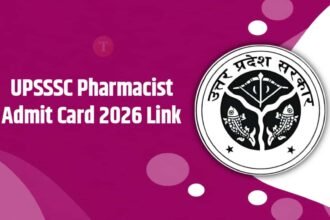 UPSSSC Pharmacist Admit Card 2026
