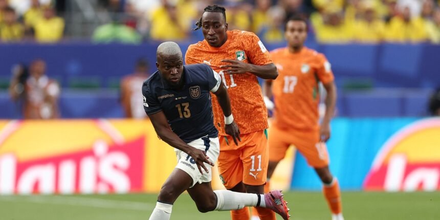 ivory coast vs ecuador stats opta
