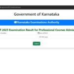 kcet result declared