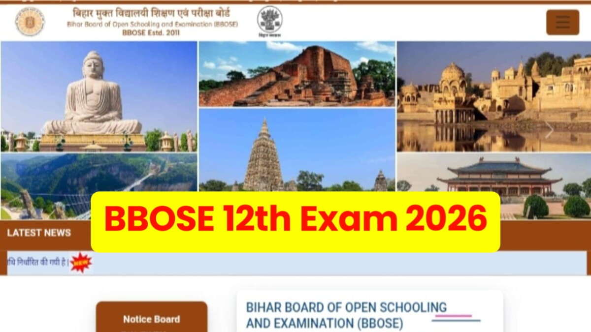 BBOSE 12th Exam 2026