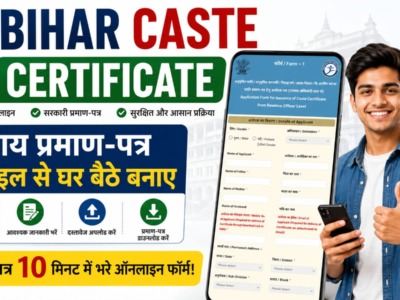 Bihar Caste Certificate Online Apply 2026: RTPS पोर्टल से जाती प्रमाण-पत्र ऐसे बनाएं, देखें पूरा प्रोसेस