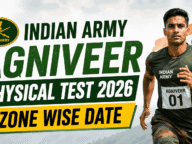 Indian Army Agniveer Physical Test Date 2026: सभी राज्यों की दौड़ तिथि यहां देखें